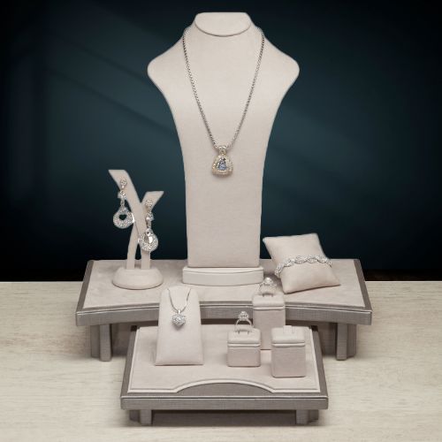 luxury jewelry display